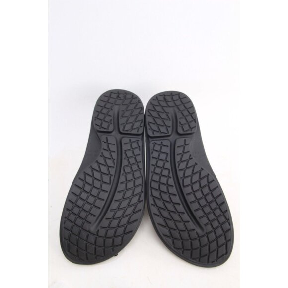 Oofos OOAHH Sandals Unisex Recovery Slide Shoes Black Unisex Mens 10 - Picture 11 of 16